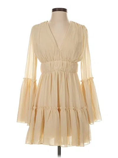 Pre-owned Assorted Brands Cocktail Dress In White