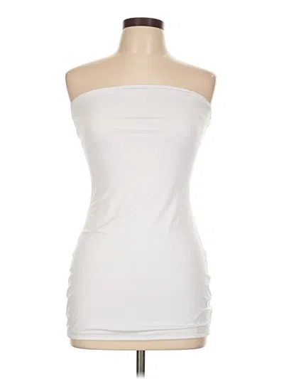Pre-owned Assorted Brands Cocktail Dress In White