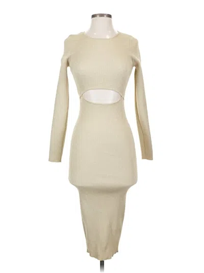 Pre-owned Assorted Brands Cocktail Dress In White