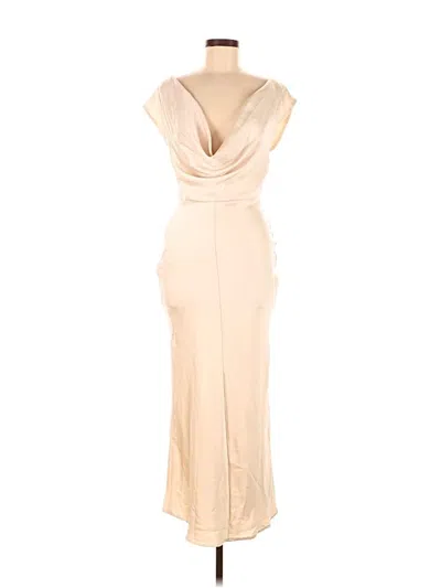 Pre-owned Assorted Brands Cocktail Dress In White