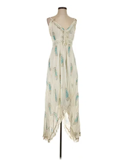 Pre-owned Assorted Brands Cocktail Dress In White