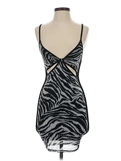 Pre-owned Assorted Brands Cocktail Dress In White