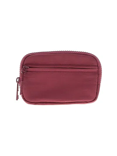 Pre-owned Assorted Brands Coin Purse In Burgundy