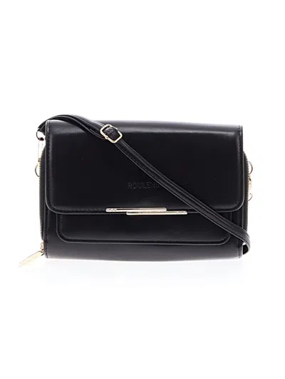 Pre-owned Assorted Brands Crossbody Bag In Black