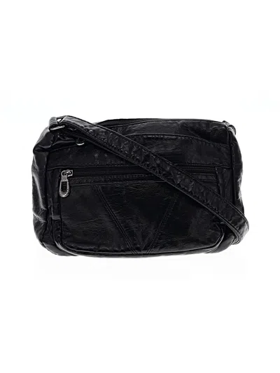 Pre-owned Assorted Brands Crossbody Bag In Black