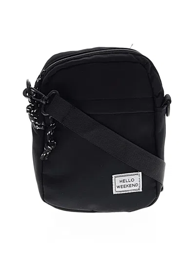 Pre-owned Assorted Brands Crossbody Bag In Black