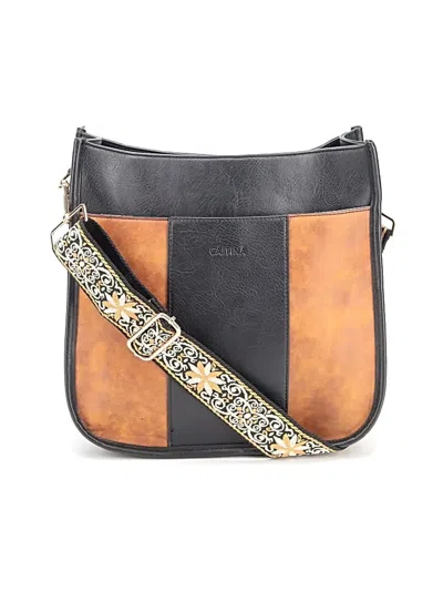Pre-owned Assorted Brands Crossbody Bag In Black