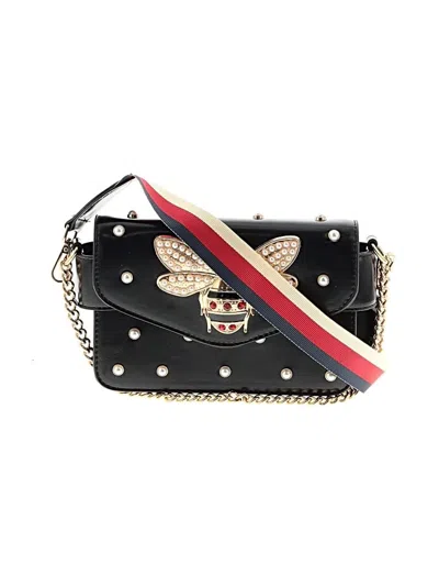 Pre-owned Assorted Brands Crossbody Bag In Black