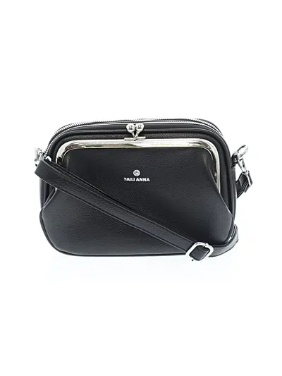 Pre-owned Assorted Brands Crossbody Bag In Black