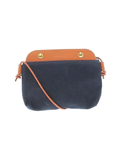 Pre-owned Assorted Brands Crossbody Bag In Blue