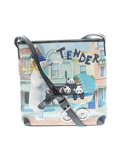 Pre-owned Assorted Brands Crossbody Bag In Blue