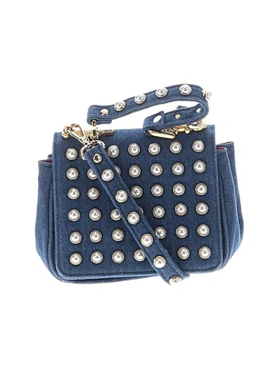 Pre-owned Assorted Brands Crossbody Bag In Blue