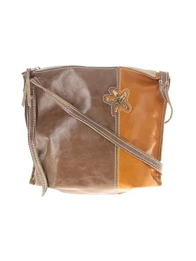 Pre-owned Assorted Brands Crossbody Bag In Brown