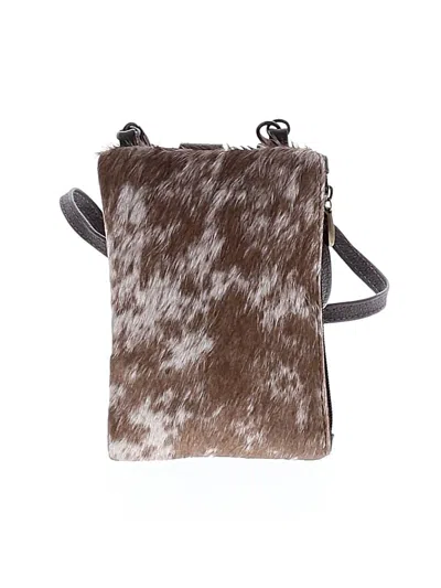 Pre-owned Assorted Brands Crossbody Bag In Brown