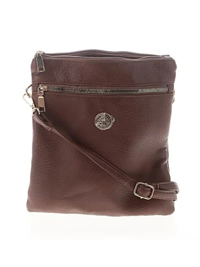 Pre-owned Assorted Brands Crossbody Bag In Brown