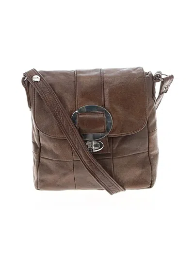 Pre-owned Assorted Brands Crossbody Bag In Brown