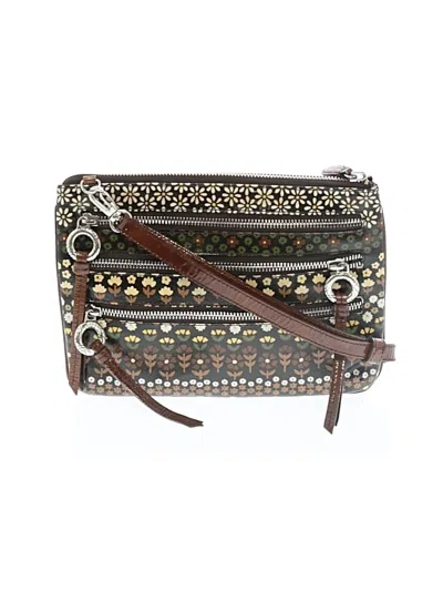 Pre-owned Assorted Brands Crossbody Bag In Brown