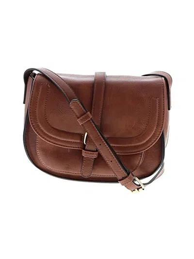 Pre-owned Assorted Brands Crossbody Bag In Brown