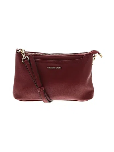 Pre-owned Assorted Brands Crossbody Bag In Burgundy