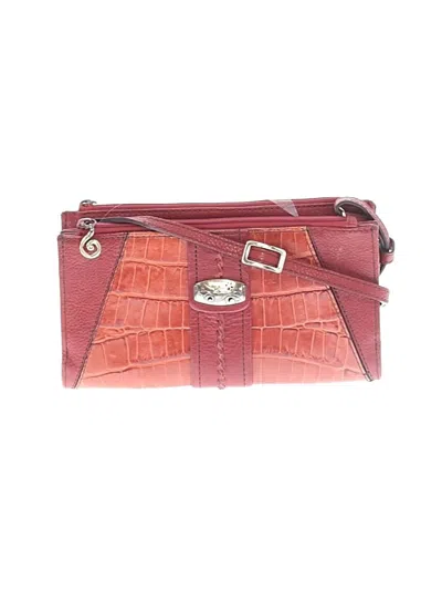 Pre-owned Assorted Brands Crossbody Bag In Burgundy