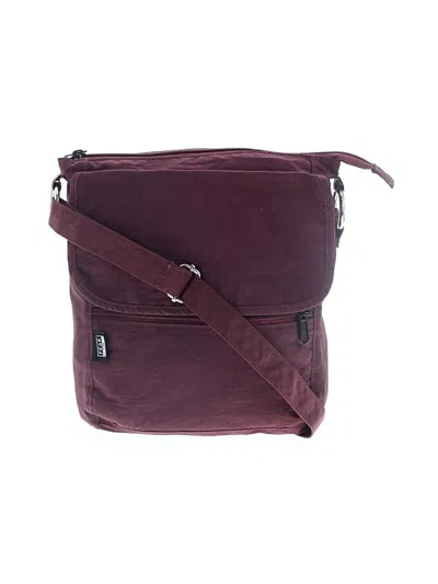 Pre-owned Assorted Brands Crossbody Bag In Burgundy