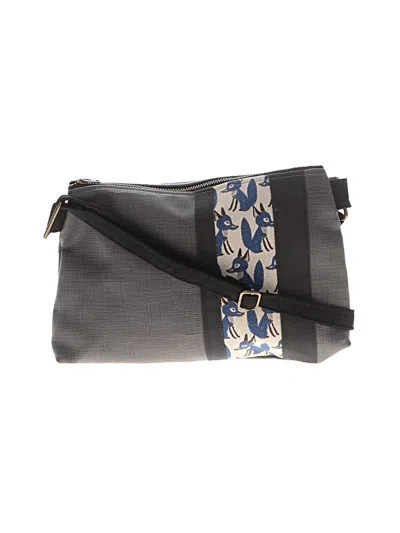 Pre-owned Assorted Brands Crossbody Bag In Gray