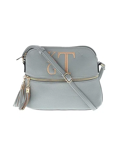 Pre-owned Assorted Brands Crossbody Bag In Gray