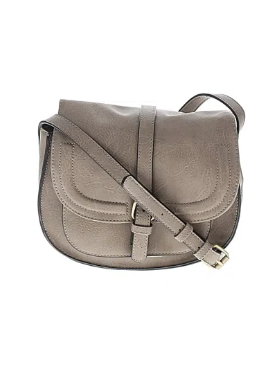 Pre-owned Assorted Brands Crossbody Bag In Gray