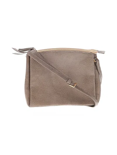 Pre-owned Assorted Brands Crossbody Bag In Gray