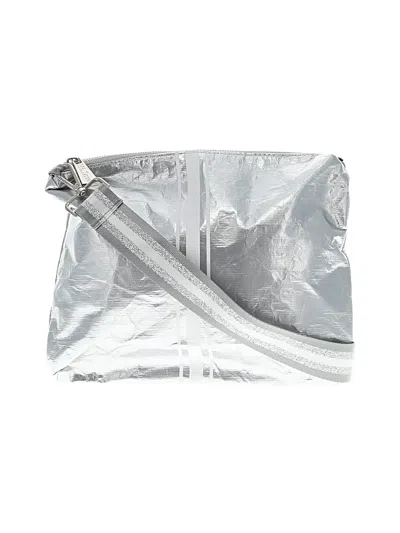 Pre-owned Assorted Brands Crossbody Bag In Silver