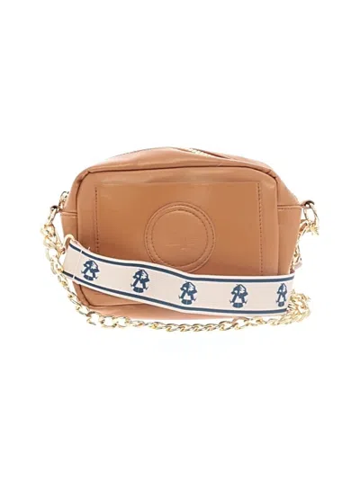 Pre-owned Assorted Brands Crossbody Bag In Tan