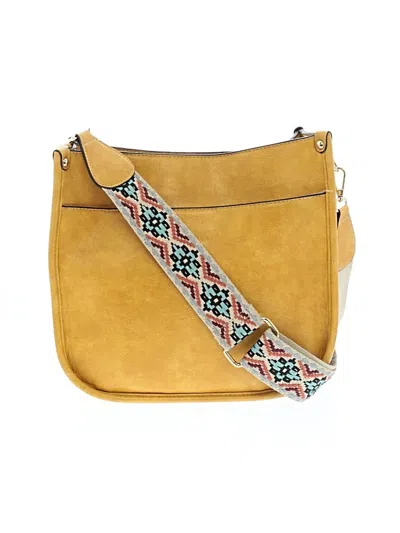 Pre-owned Assorted Brands Crossbody Bag In Yellow