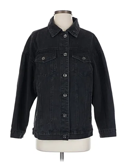 Pre-owned Assorted Brands Denim Jacket In Black