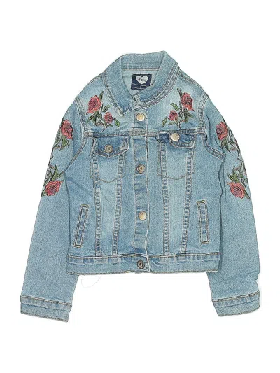 Pre-owned Assorted Brands Kids' Denim Jacket In Blue
