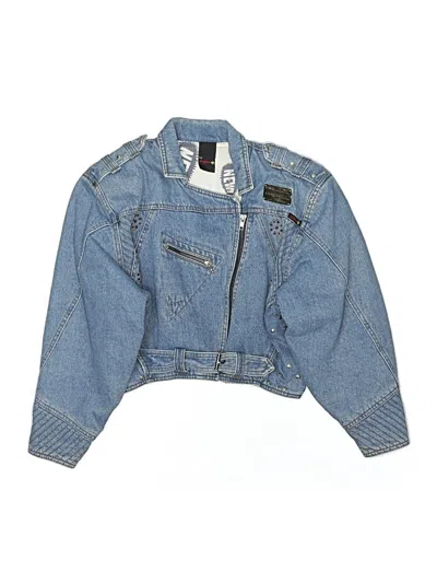 Pre-owned Assorted Brands Kids' Denim Jacket In Blue
