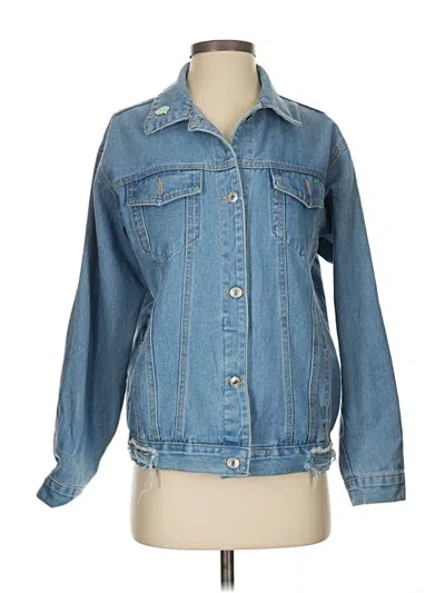 Pre-owned Assorted Brands Denim Jacket In Blue