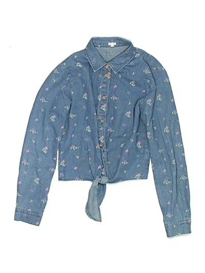 Pre-owned Assorted Brands Kids' Denim Jacket In Blue