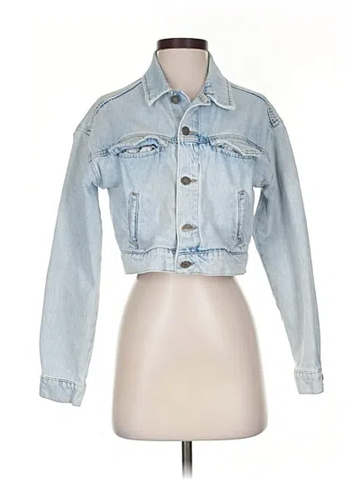 Pre-owned Assorted Brands Denim Jacket In Blue