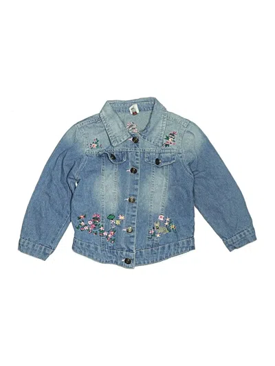 Pre-owned Assorted Brands Kids' Denim Jacket In Blue