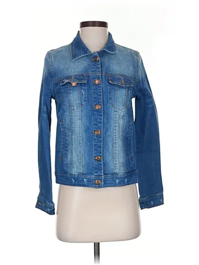 Pre-owned Assorted Brands Denim Jacket In Blue