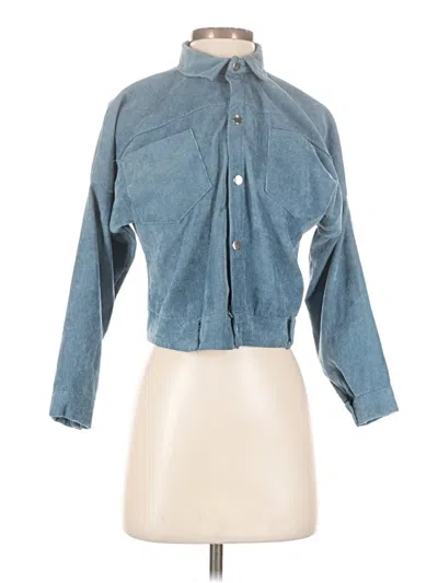 Pre-owned Assorted Brands Denim Jacket In Blue