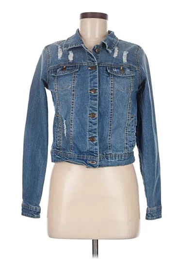 Pre-owned Assorted Brands Denim Jacket In Blue