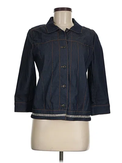 Pre-owned Assorted Brands Denim Jacket In Blue