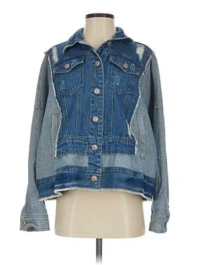 Pre-owned Assorted Brands Denim Jacket In Blue