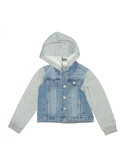 Pre-owned Assorted Brands Kids' Denim Jacket In Blue