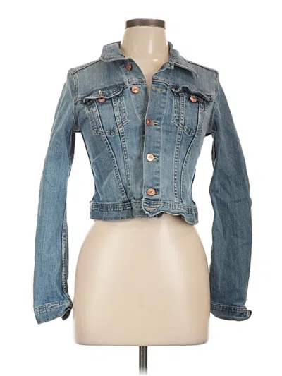 Pre-owned Assorted Brands Denim Jacket In Blue