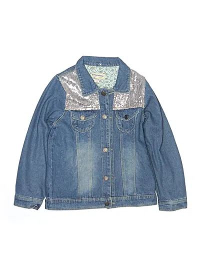 Pre-owned Assorted Brands Kids' Denim Jacket In Blue