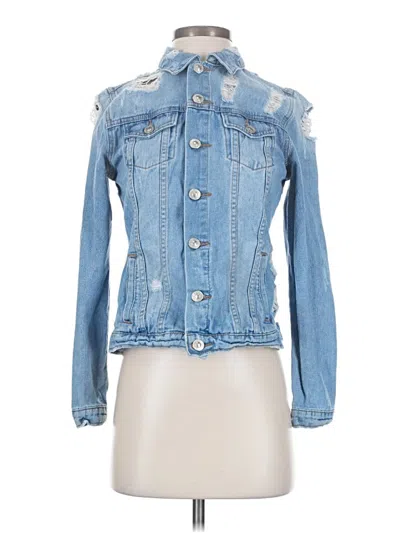 Pre-owned Assorted Brands Denim Jacket In Blue