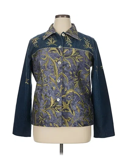 Pre-owned Assorted Brands Denim Jacket In Blue