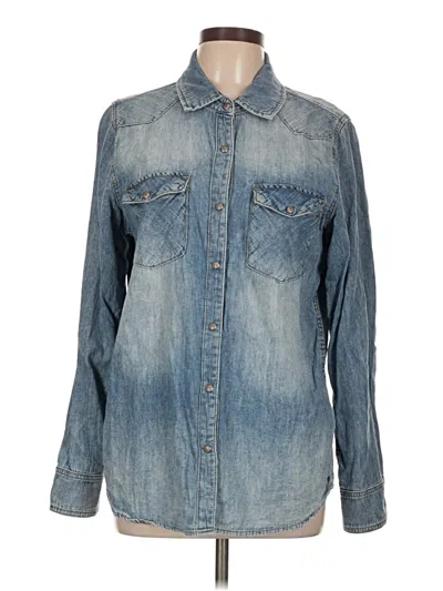 Pre-owned Assorted Brands Denim Jacket In Blue